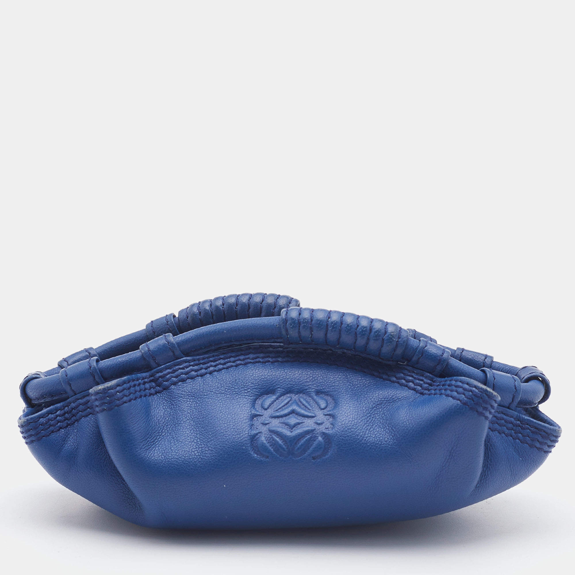 Loewe Blue Leather Aire Coin Purse