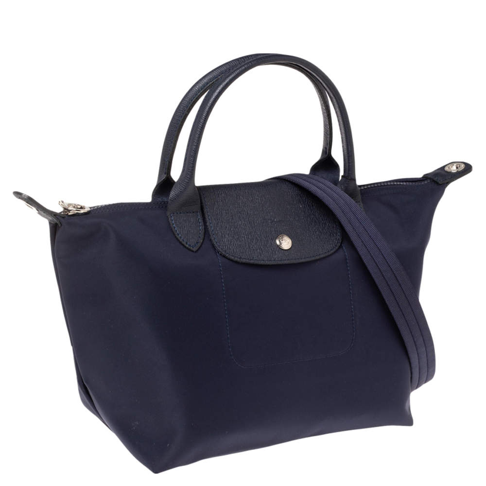 Longchamp le pliage small navy best sale