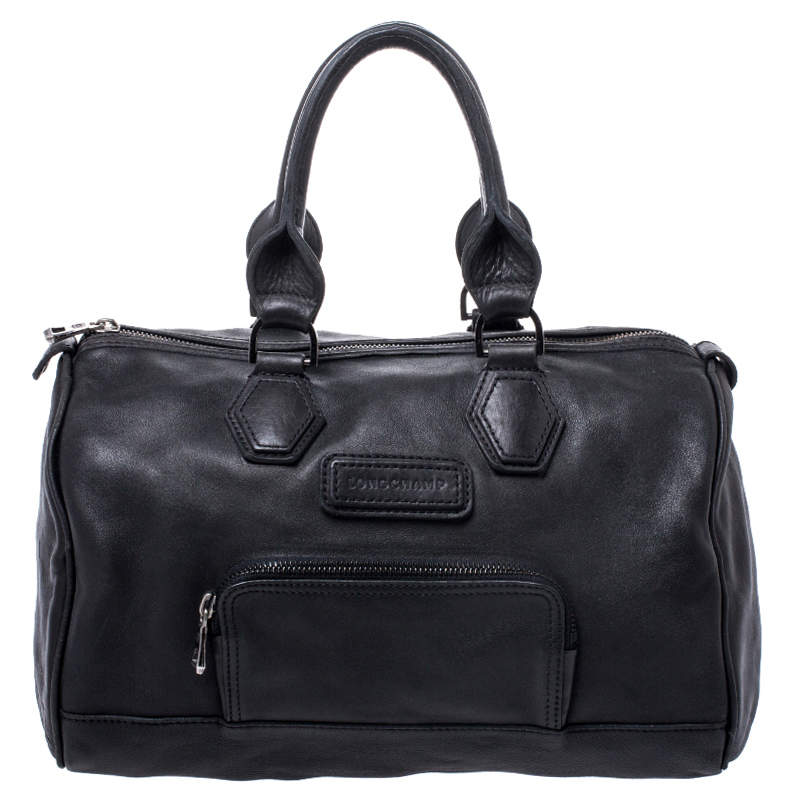 longchamp black handbag