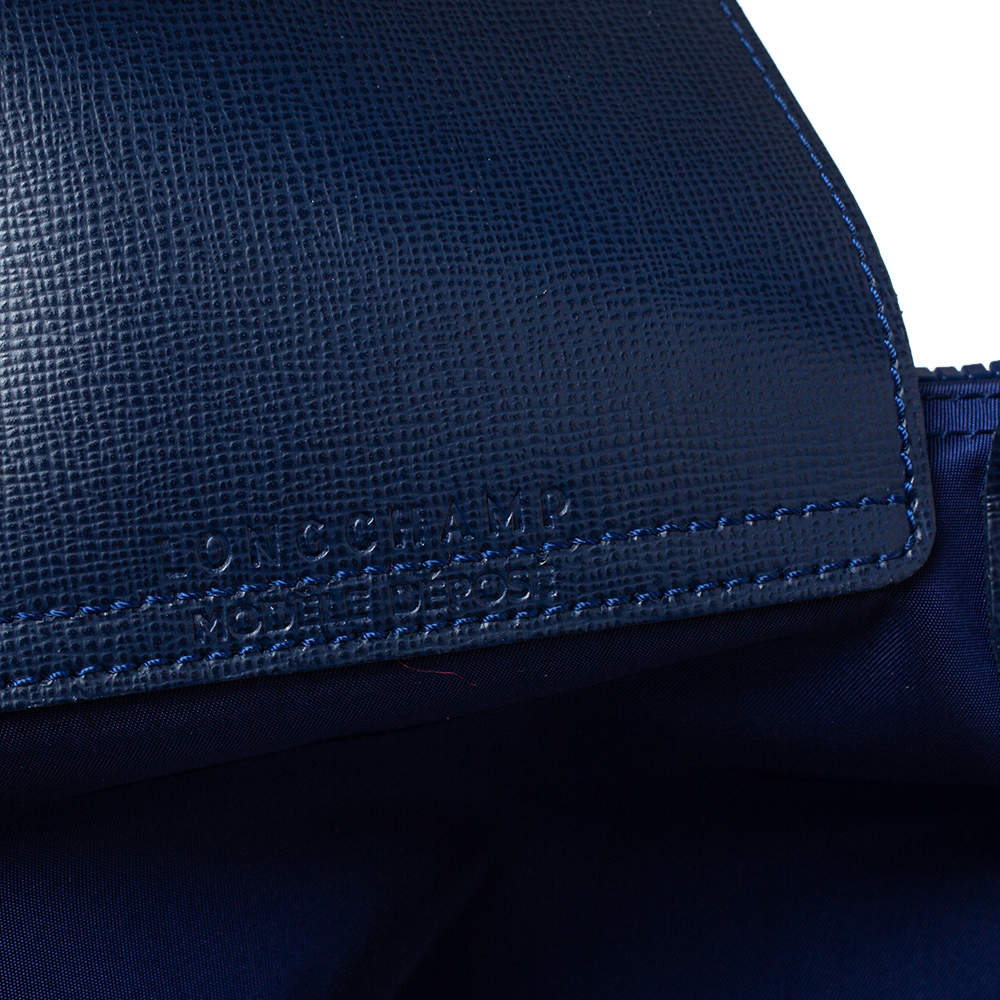 Longchamp Le Pliage Neo Nylon Pouch Navy Blue - BrandConscious Authentics