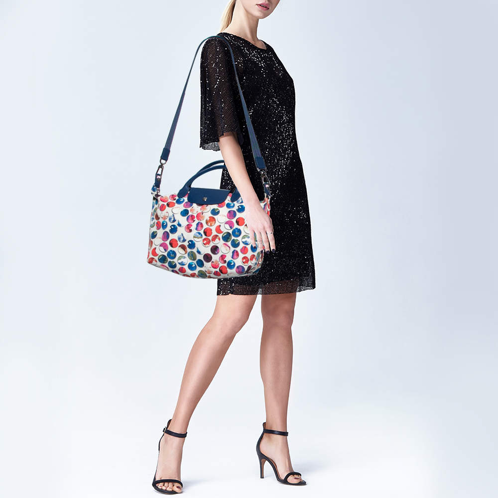 Longchamp multicolor discount dots