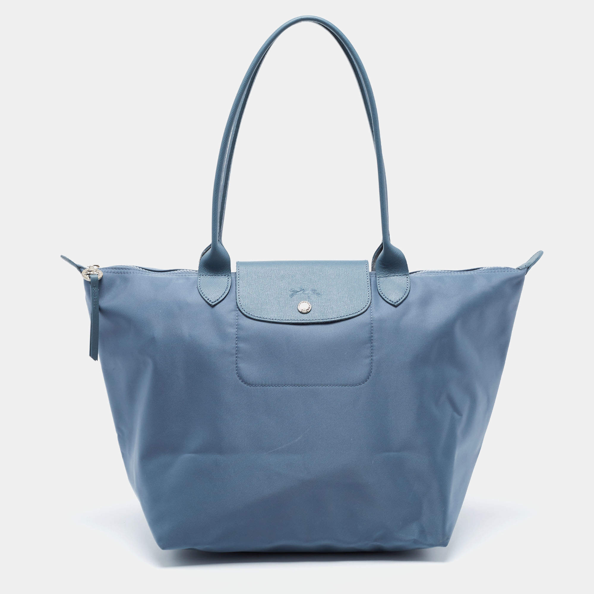 Longchamp Grey Nylon Le Pliage Tote Longchamp | The Luxury Closet