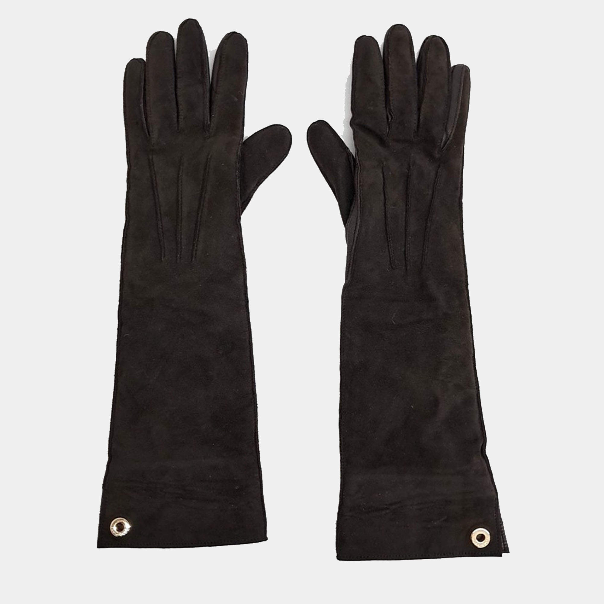 Pre Owned Loro Piana leather gloves