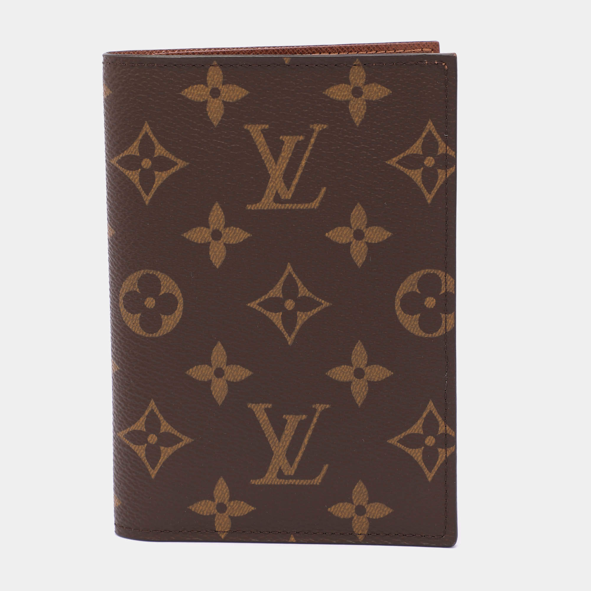 Pre Owned Louis Vuitton Monogram Canvas Passport Cover