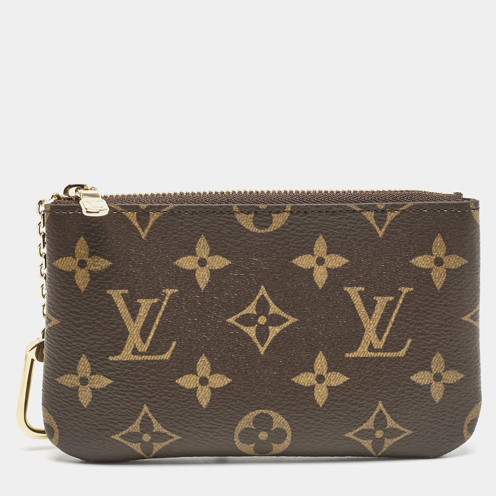 Pre Owned Louis Vuitton Monogram Canvas Small Key Pouch