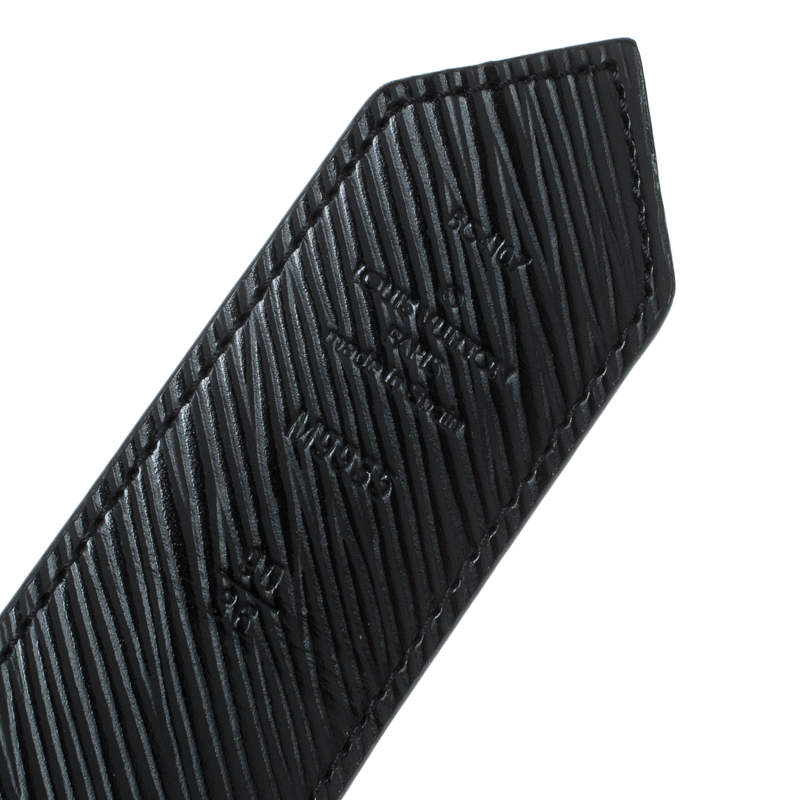 Lv circle leather belt Louis Vuitton Multicolour size 90 cm in Leather -  36400874