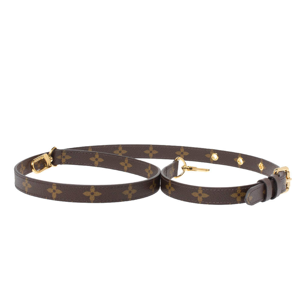 Louis Vuitton Monogram Canvas Adjustable Bag Strap Louis Vuitton The