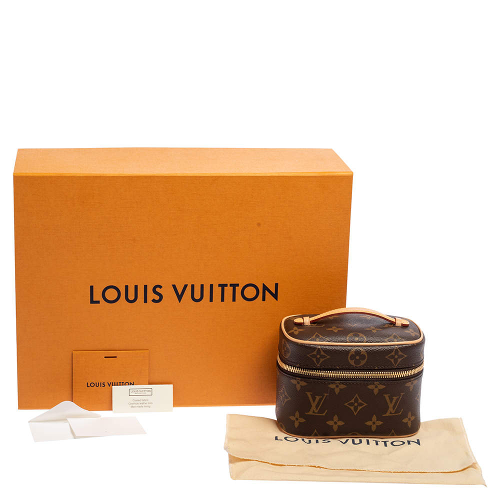 Louis Vuitton Nice Nano Toiletry Pouch Monogram – ＬＯＶＥＬＯＴＳＬＵＸＵＲＹ