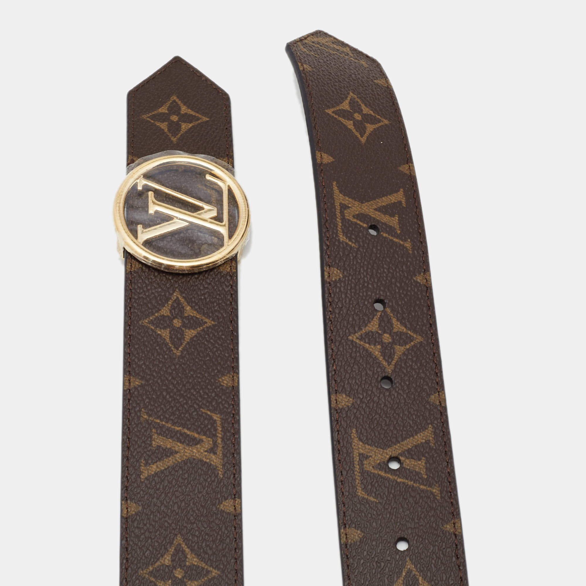 Lv circle belt Louis Vuitton Black size 85 cm in Other - 22725164