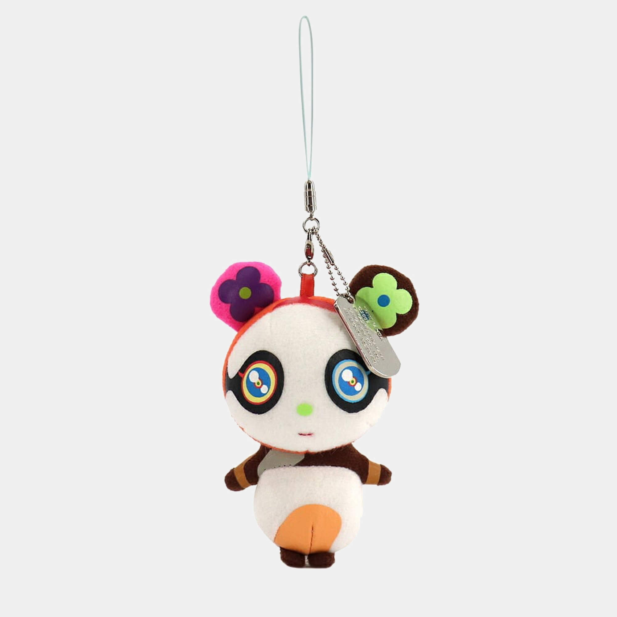 Louis Vuitton Multicolor Cotton Takashi Murakami Petit Panda Charm Key Chain