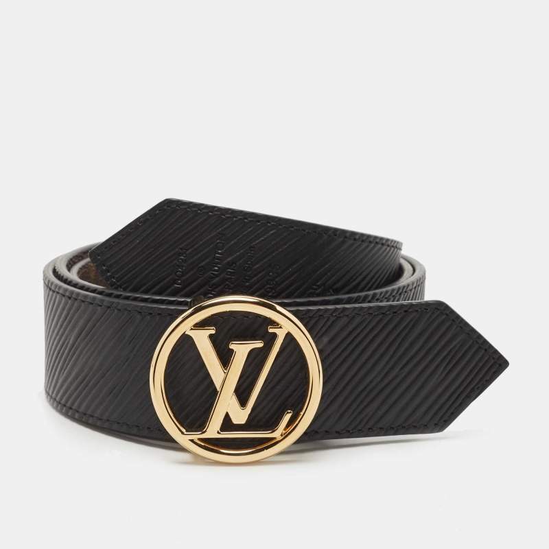Louis Vuitton® LV Iconic 25 MM Reversible Belt Brown. Size 80 Cm