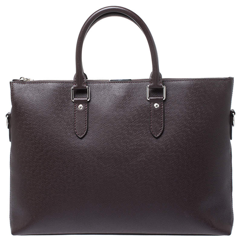 Louis Vuitton Brown Taiga Leather Anton Soft Briefcase