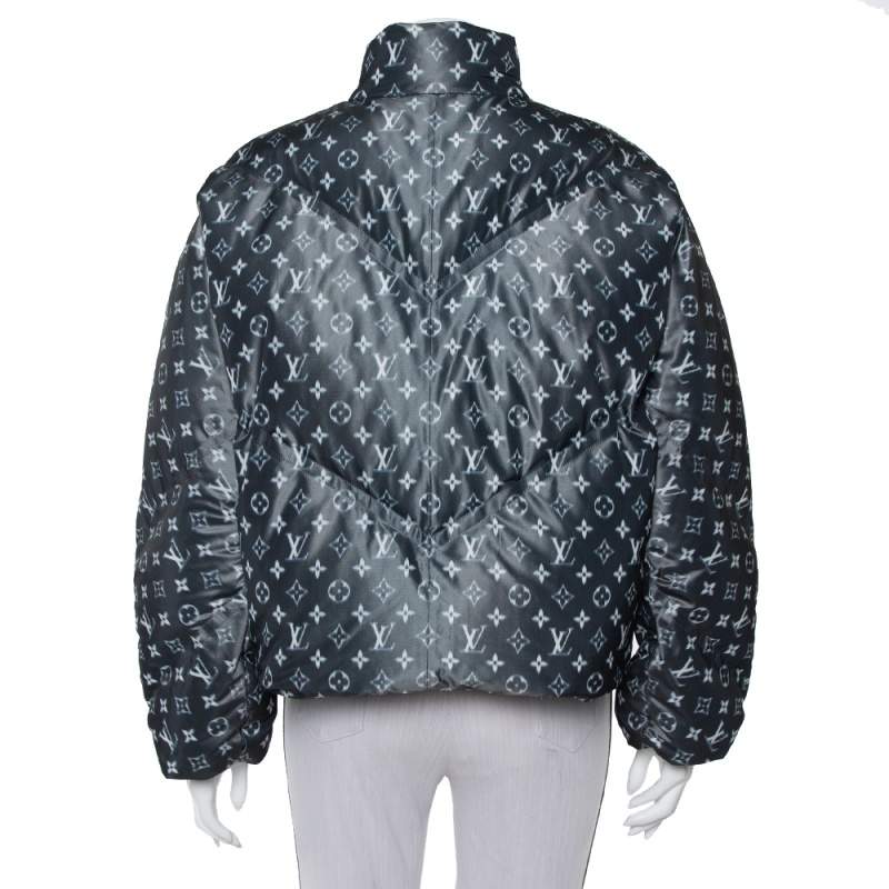 Louis Vuitton - Authenticated Jacket - Polyester Grey Plain for Men, Never Worn, with Tag