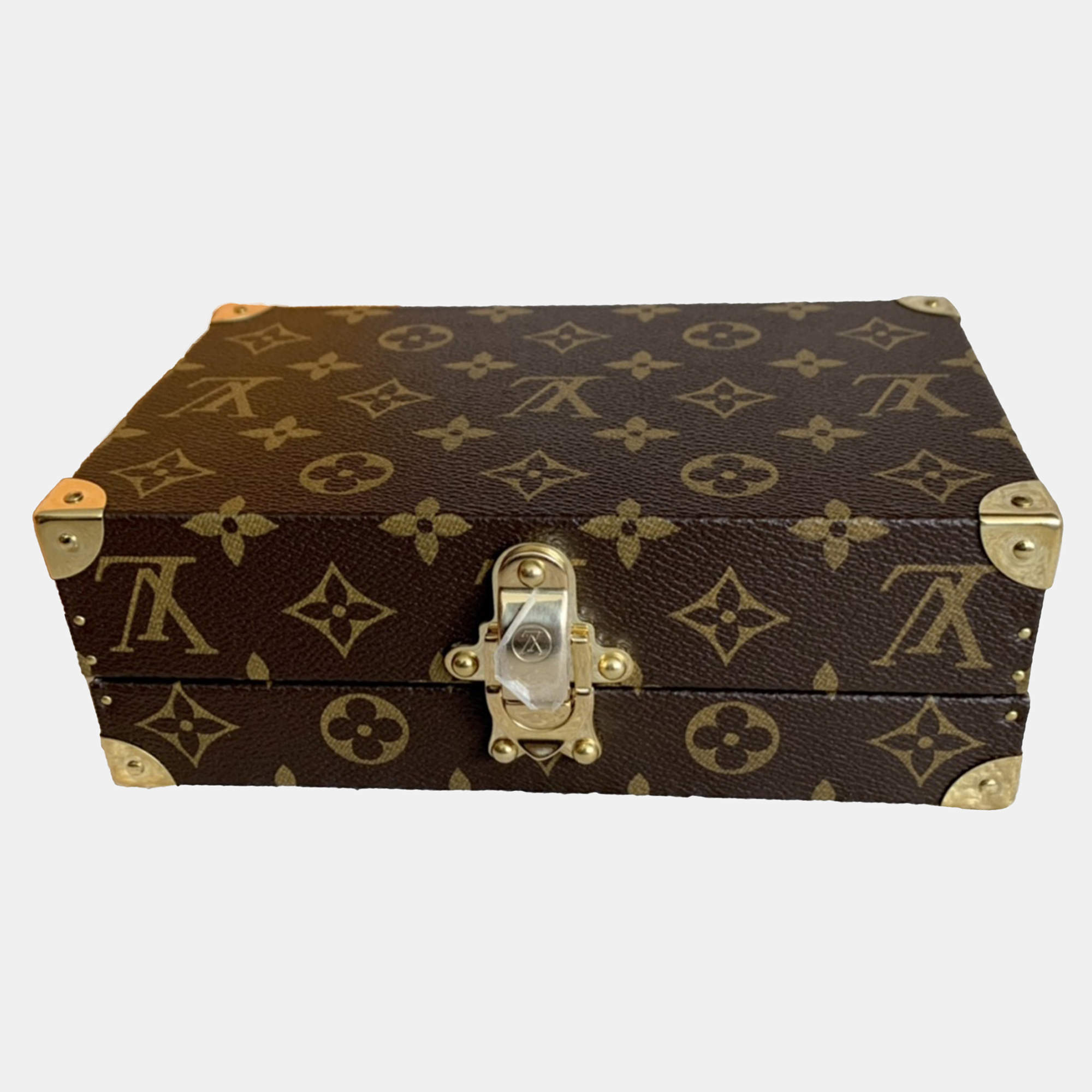 Louis Vuitton Brown Monogram Canvas Trunk Bag