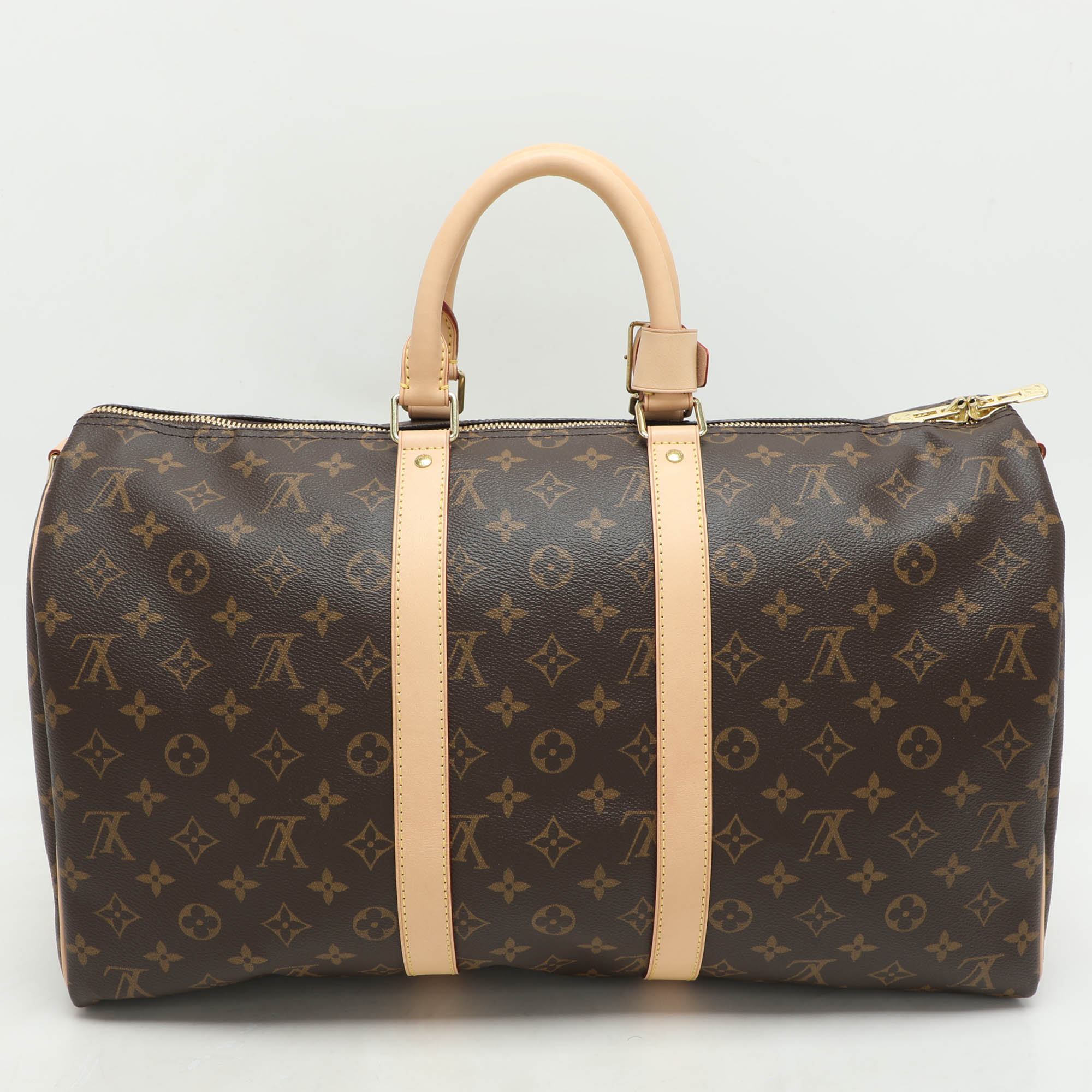 Louis Vuitton Monogram Canvas Keepall Bandouliere 45 Bag