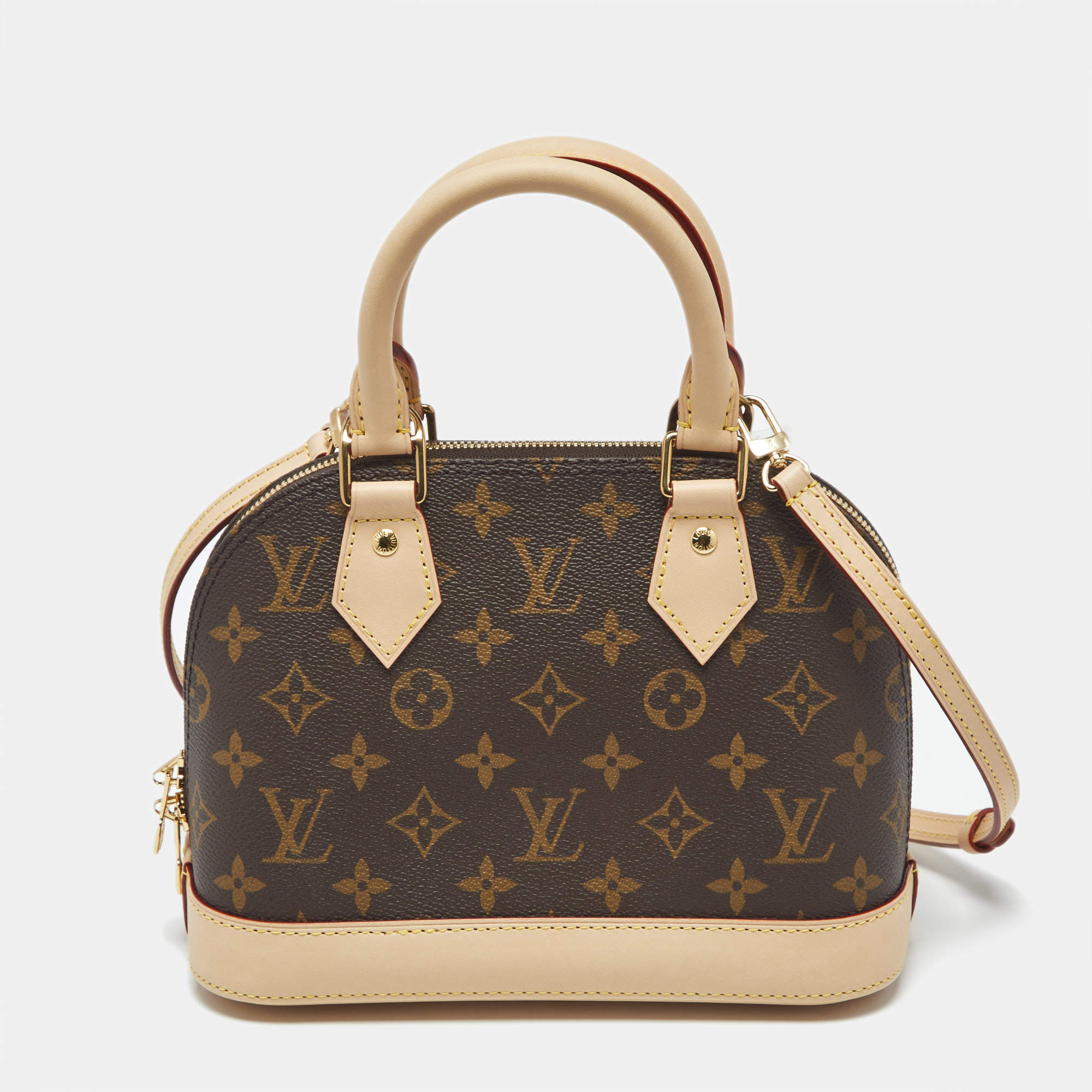 Pre Owned Louis Vuitton Monogram Canvas Alma BB Bag
