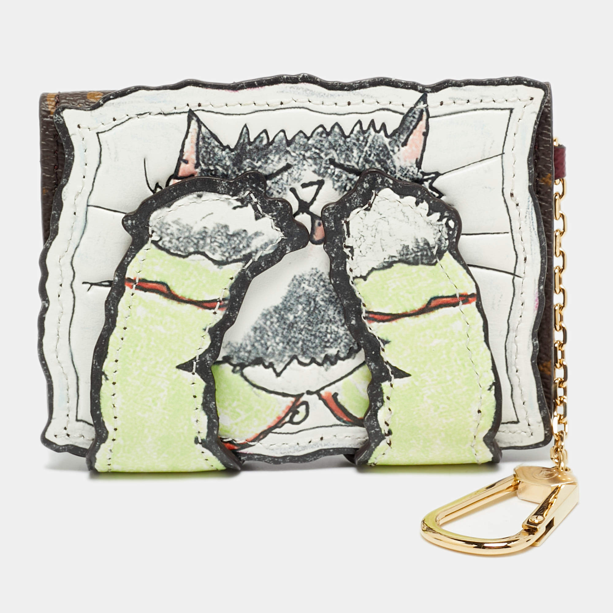 مملوكة مسبقًا محفظة لويس فيتون غريس كودينجتون بوكت جلد متعدد الألوان وكانفاس مونوجرام