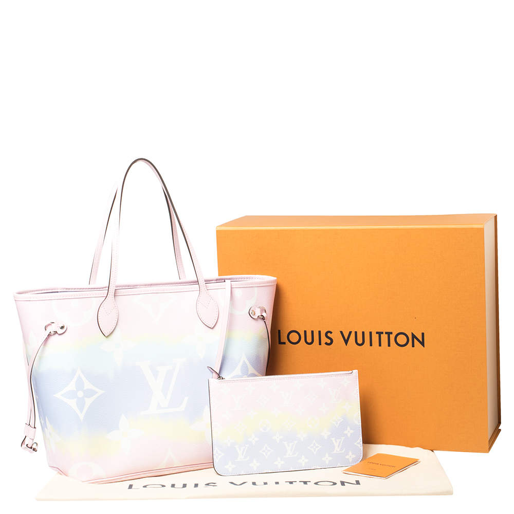 Authentic NEW Louis Vuitton Pastel Escale Giant Monogram Neverfull