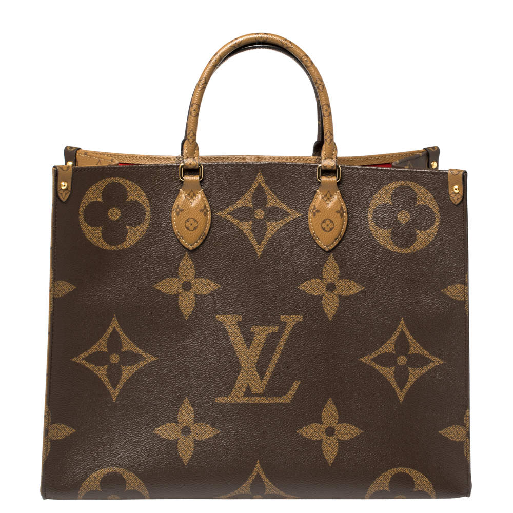 Louis Vuitton Reverse Monogram Canvas Giant Onthego GM Bag