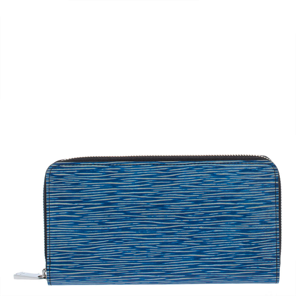 Louis Vuitton 2016 Empreinte Leather Zippy Wallet - Blue Wallets