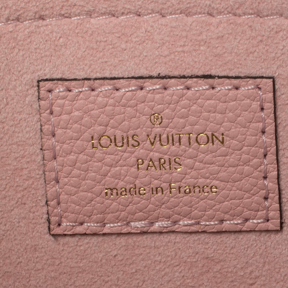 LOUIS VUITTON Daily pouch Womens pouch M62942 rose Poudre Cloth ref.205111  - Joli Closet