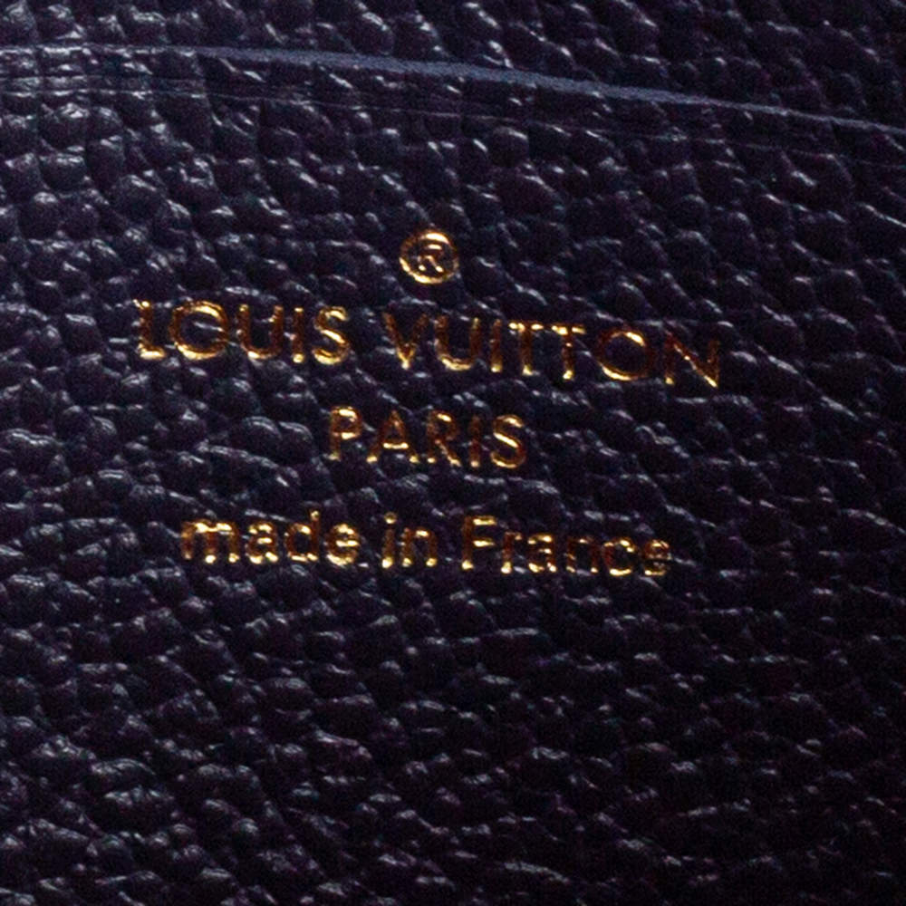 LOUIS VUITTON M62937 Monogram Empreinte Noir Daily Pouch Clutch AA585