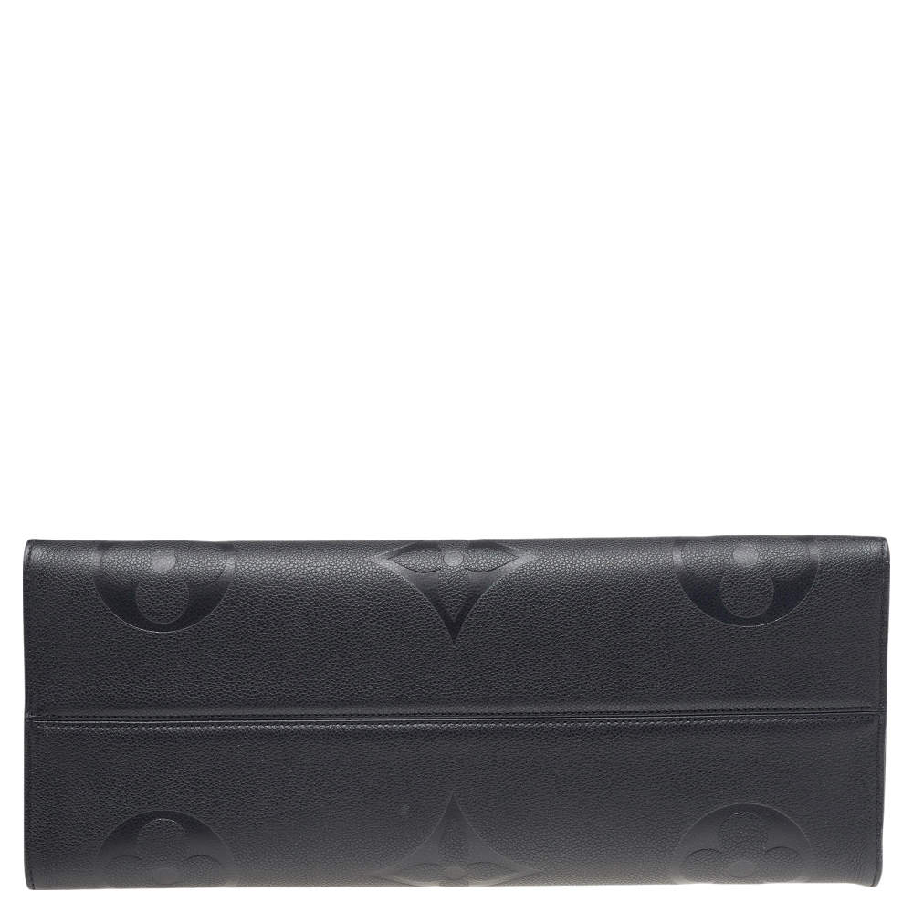 M44923 Louis Vuitton 2020 Monogram Empreinte Onthego GM-Black