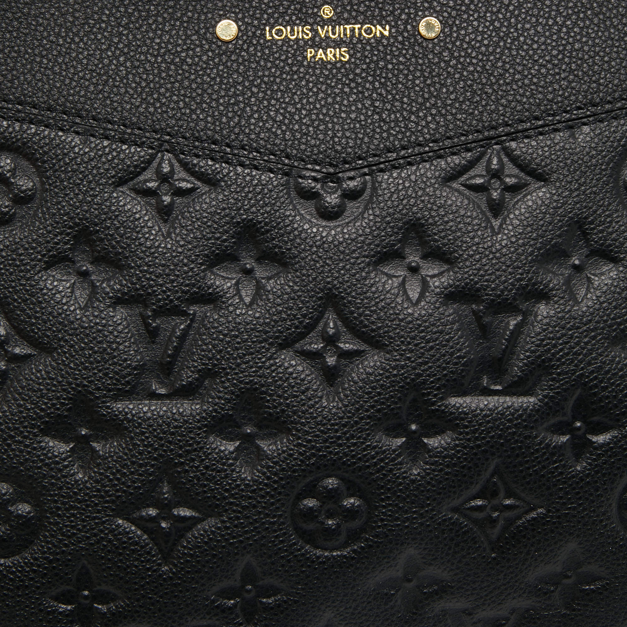 Louis Vuitton Empreinte Daily Pouch Black 499512