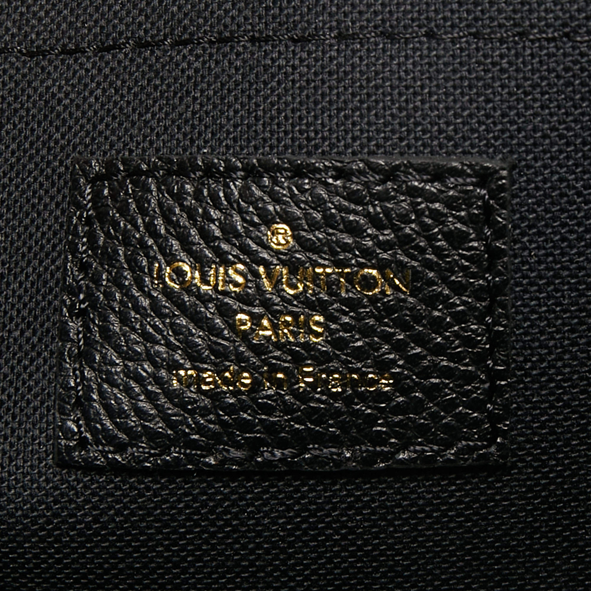 Louis Vuitton Daily Pouch Bicolor Monogram Empreinte Giant Black 2324101