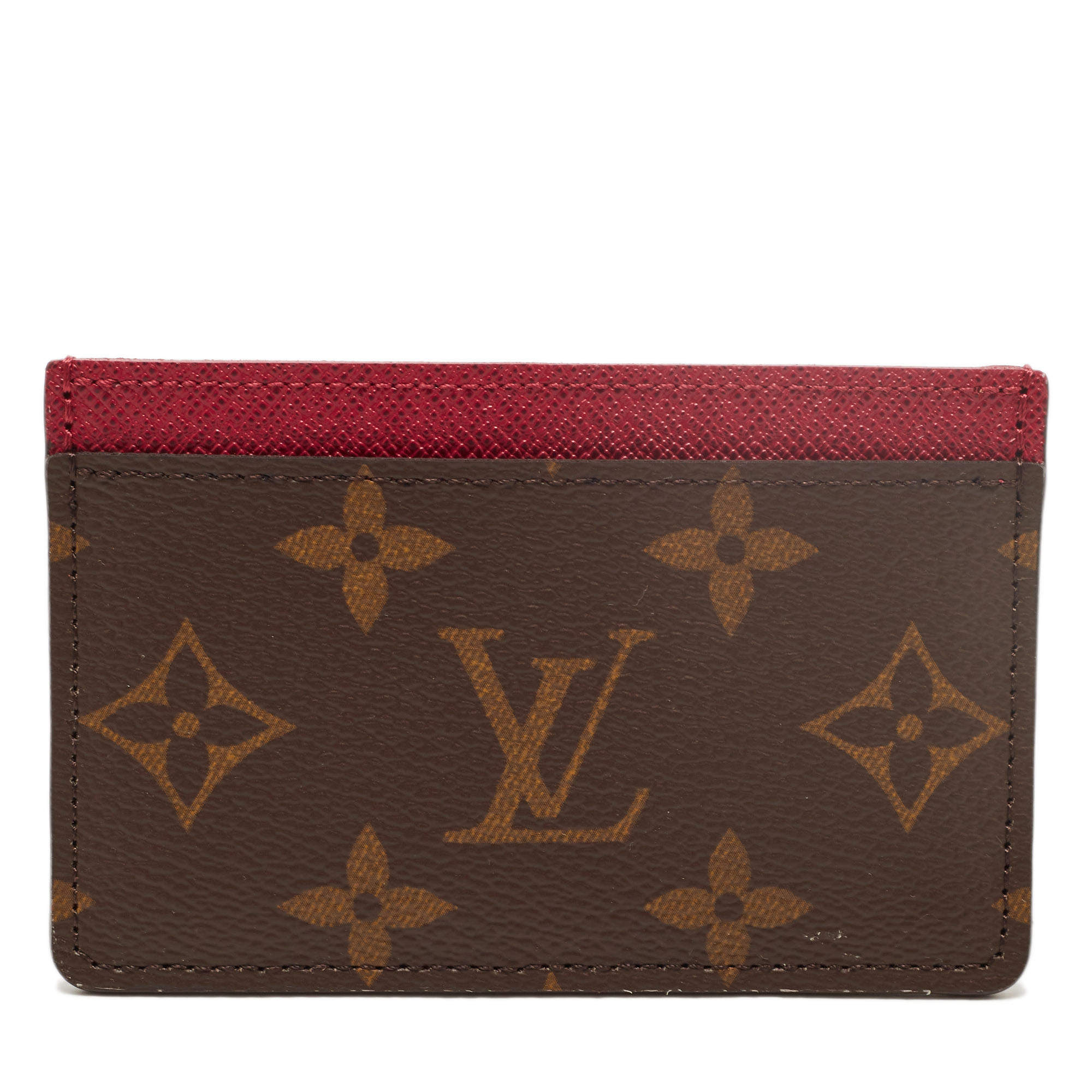 Louis Vuitton Fuchsia Monogram Canvas Card Holder