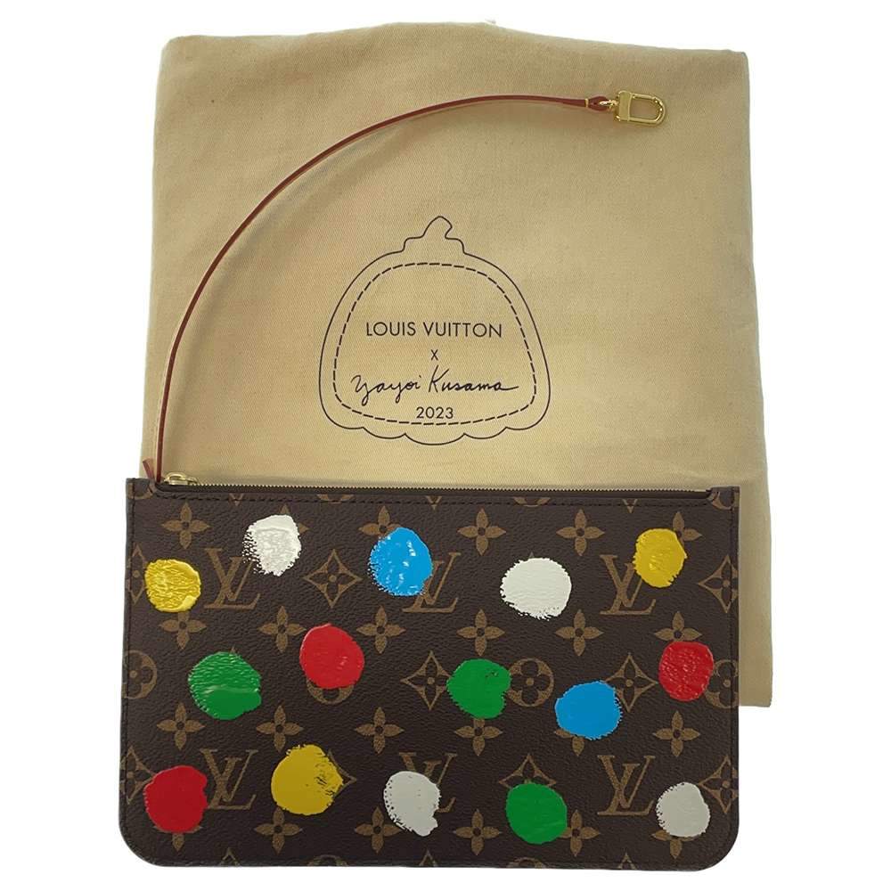 Louis Vuitton Speedy Bandouliere NM Bag Yayoi Kusama Painted Dots Monogram  Canva