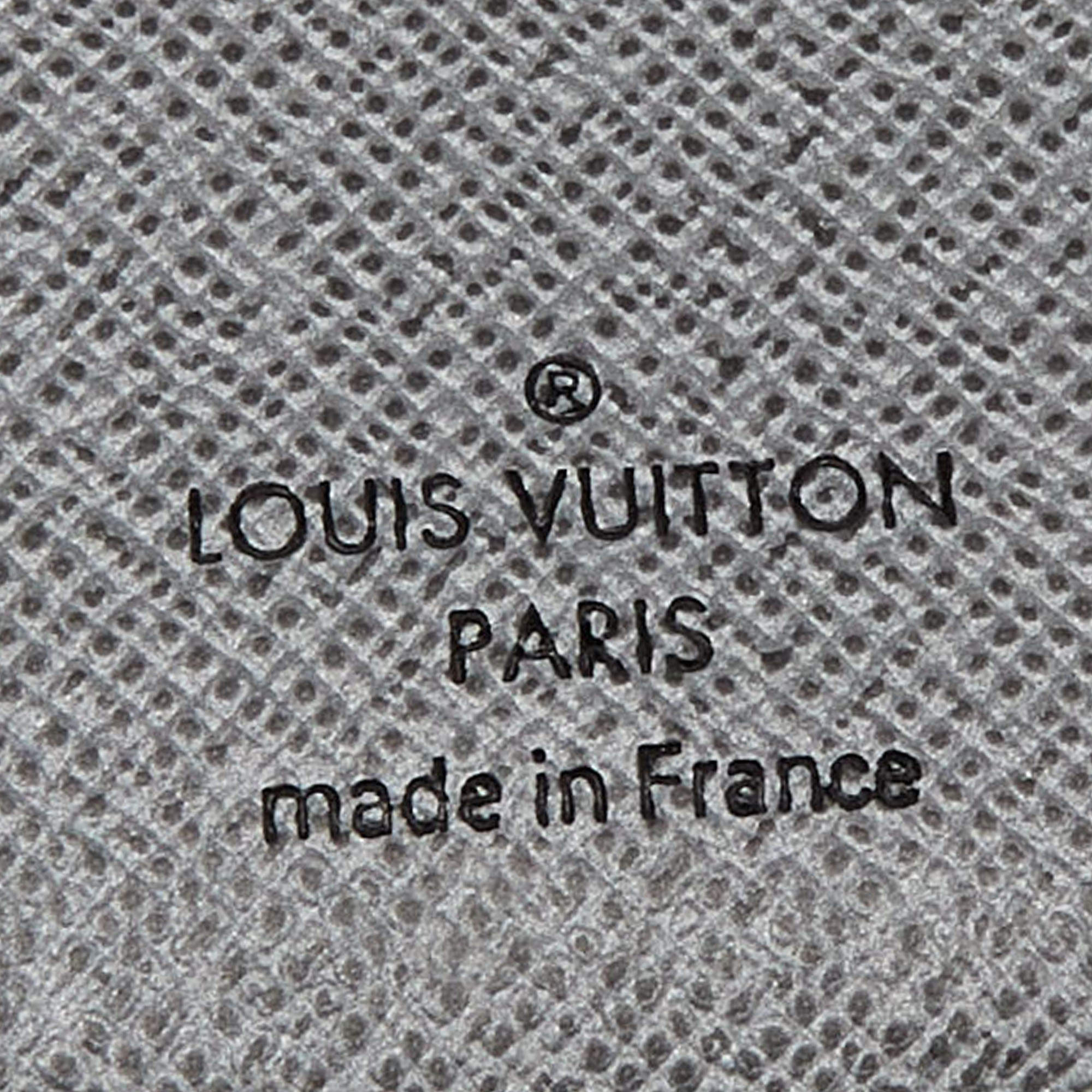 Pocket organizer leather small bag Louis Vuitton Silver in Leather -  29648643