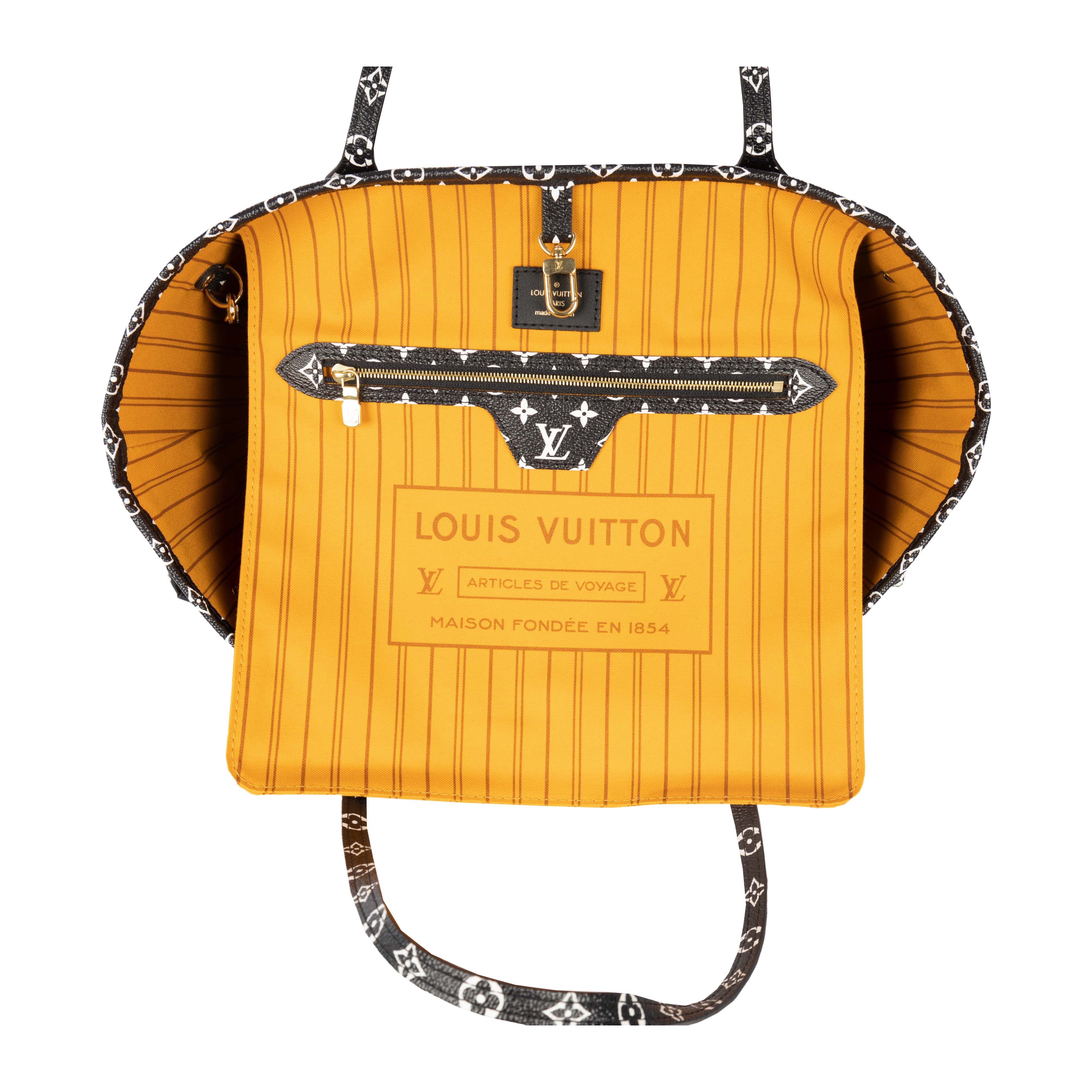 Louis Vuitton Articles De Voyage Monogram Neverfull Tote Bag #131156