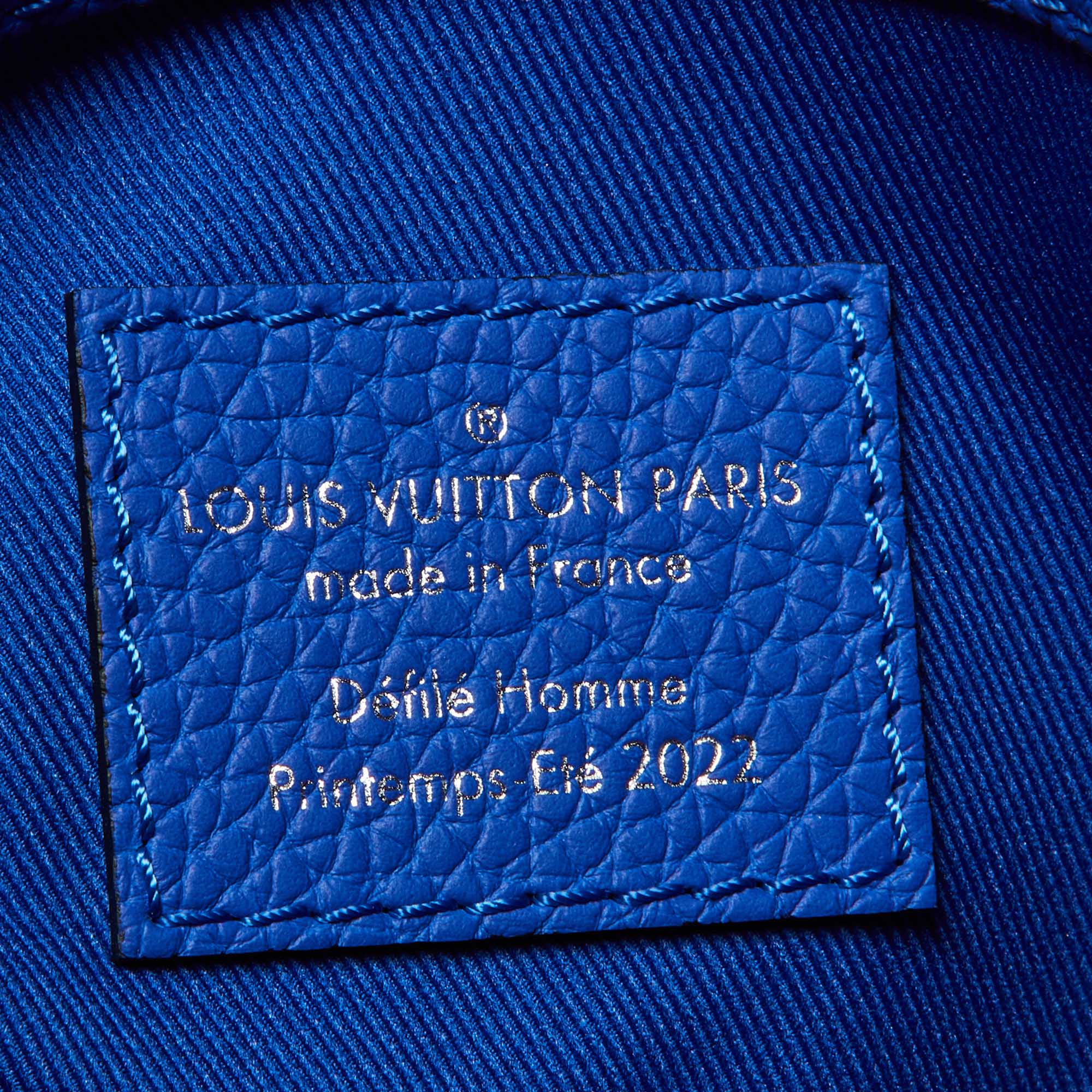 Louis Vuitton Virgil Abloh Pink/Blue Illusion Monogram Empreinte