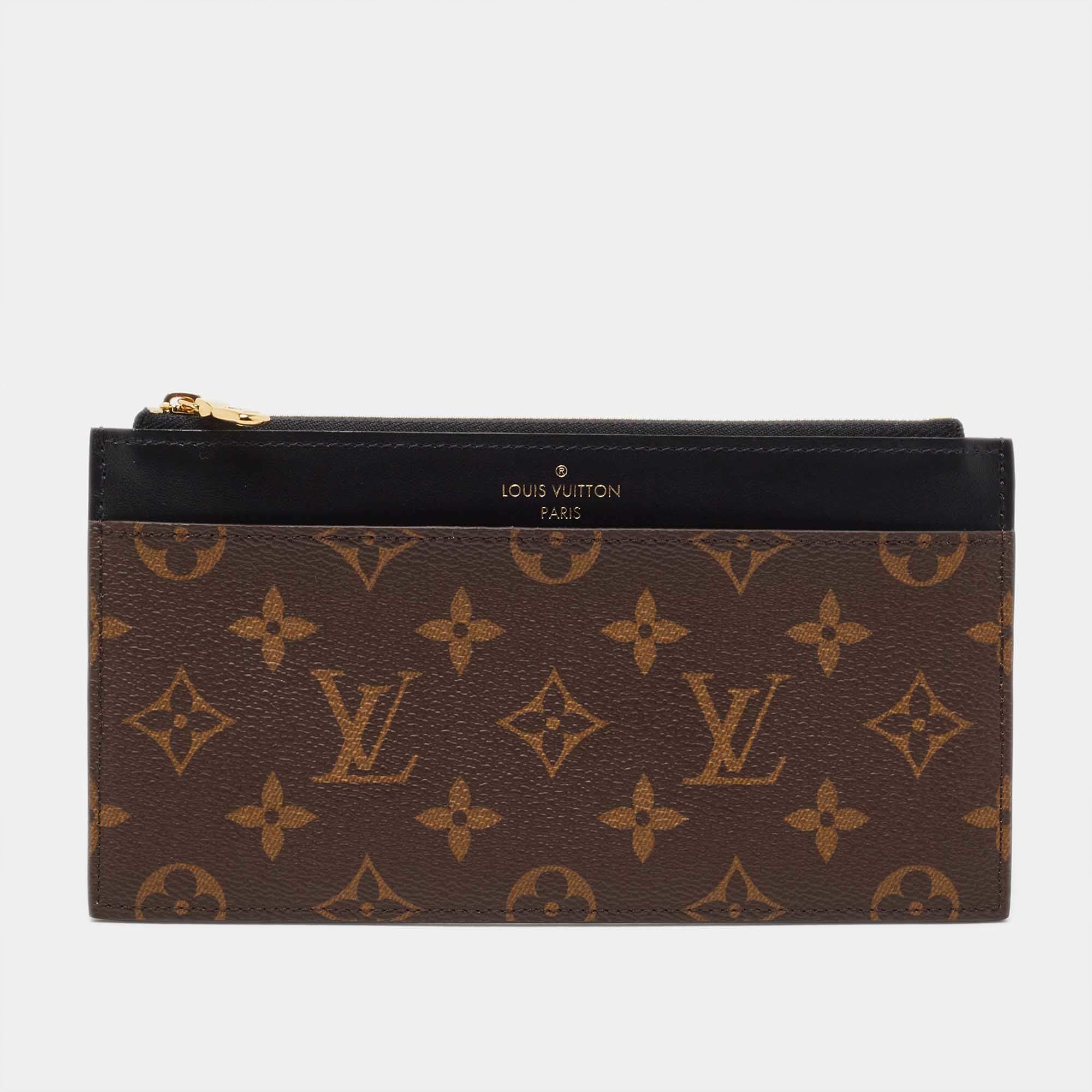 Louis Vuitton Monogram Canvas Slim Purse