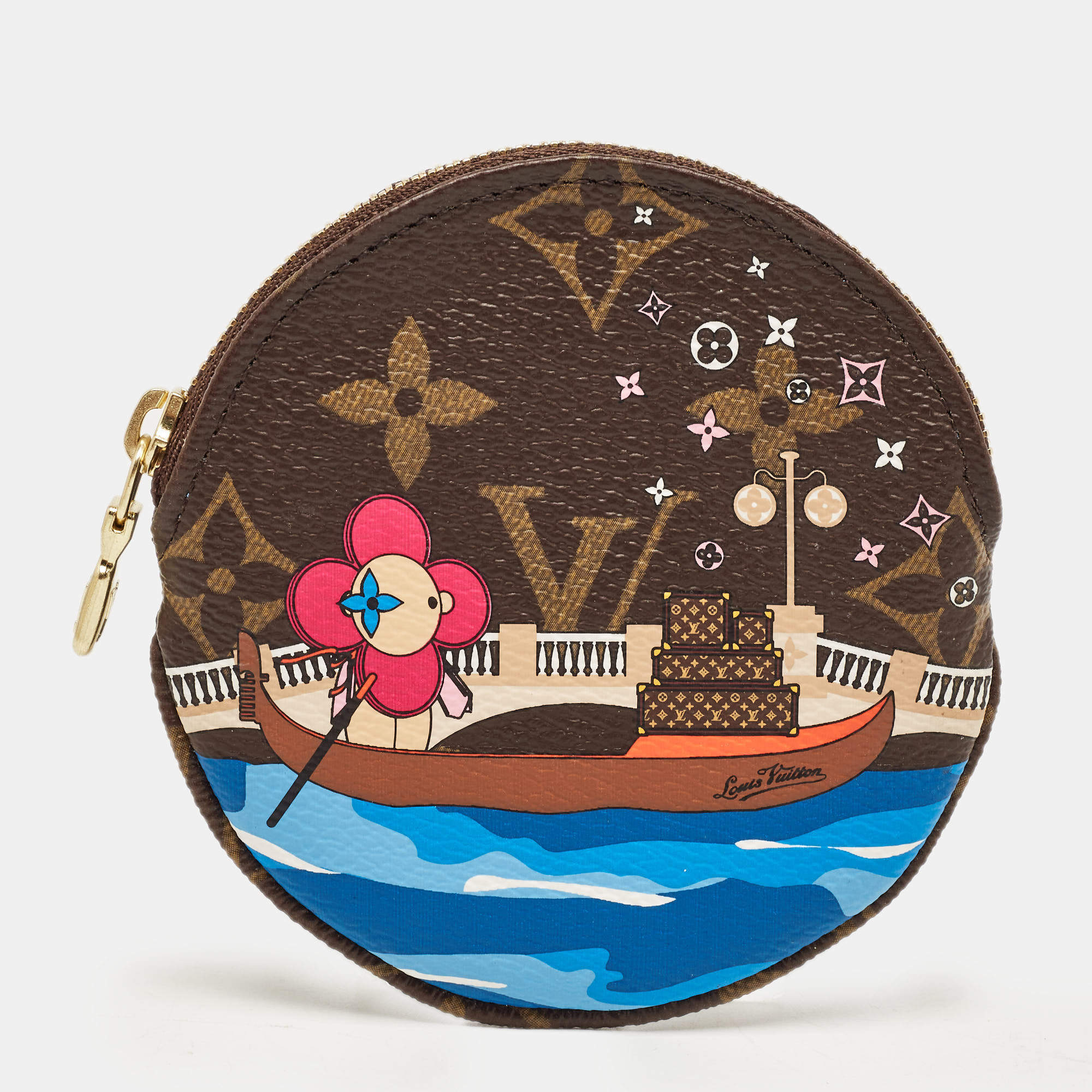 Louis Vuitton Monogram Canvas Christmas Vivienne Venice Coin Purse