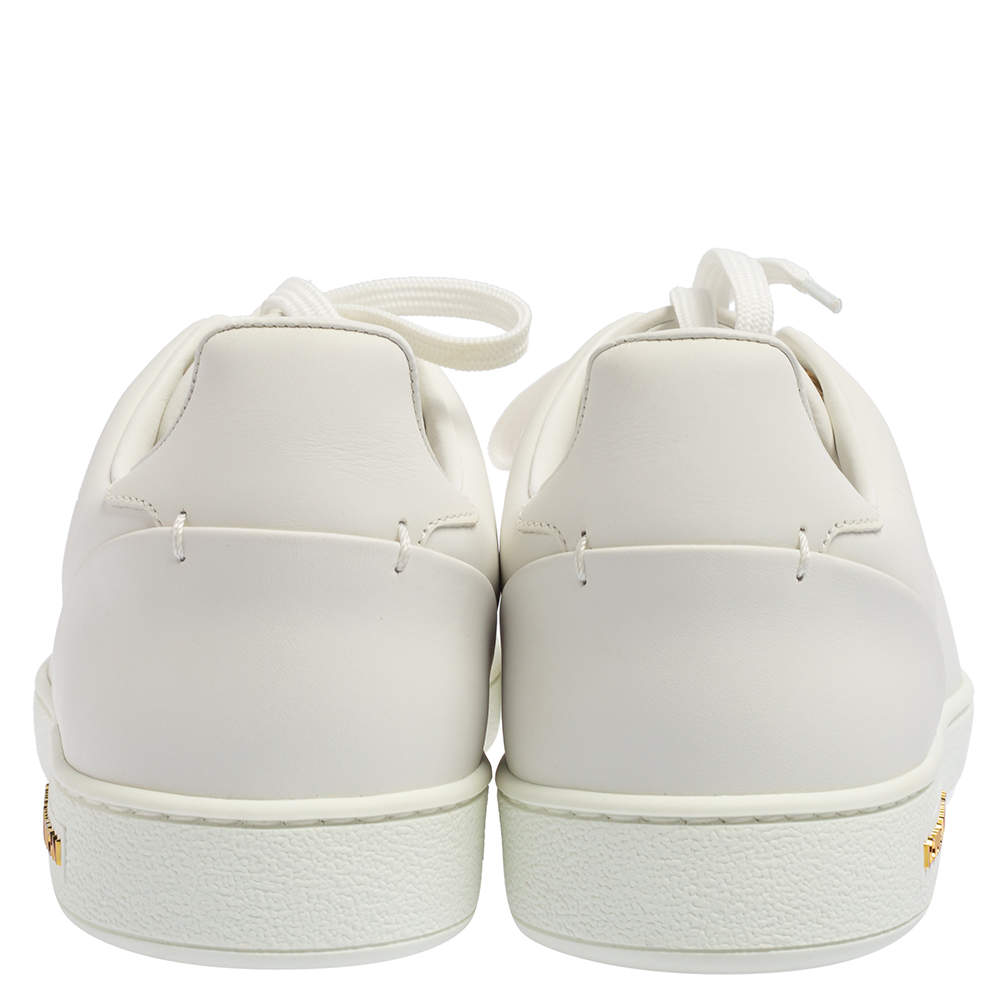 Louis Vuitton White Frontrow Lock Sneakers 35 – The Closet