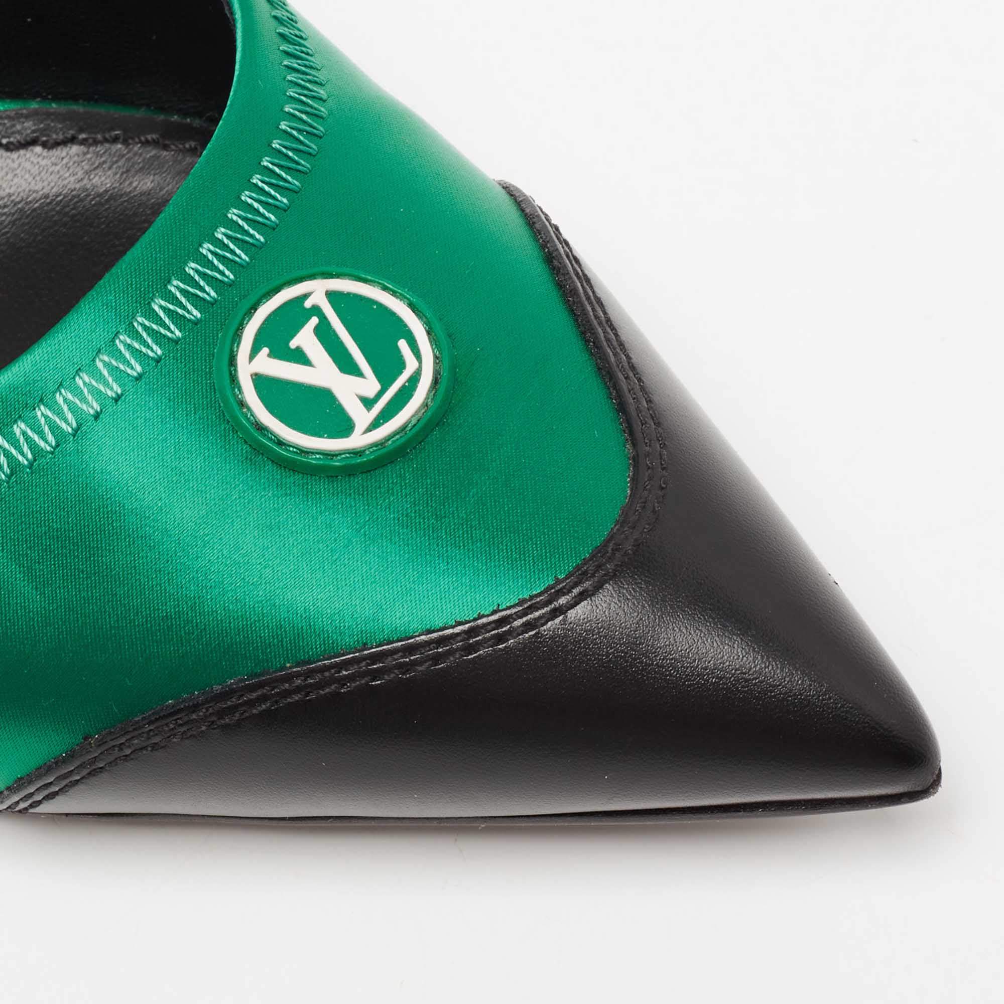 Louis Vuitton ARCHLIGHT SLINGBACK PUMP Colorblock Pattern Slingback Pumps -  Black Pumps, Shoes - LOU632291