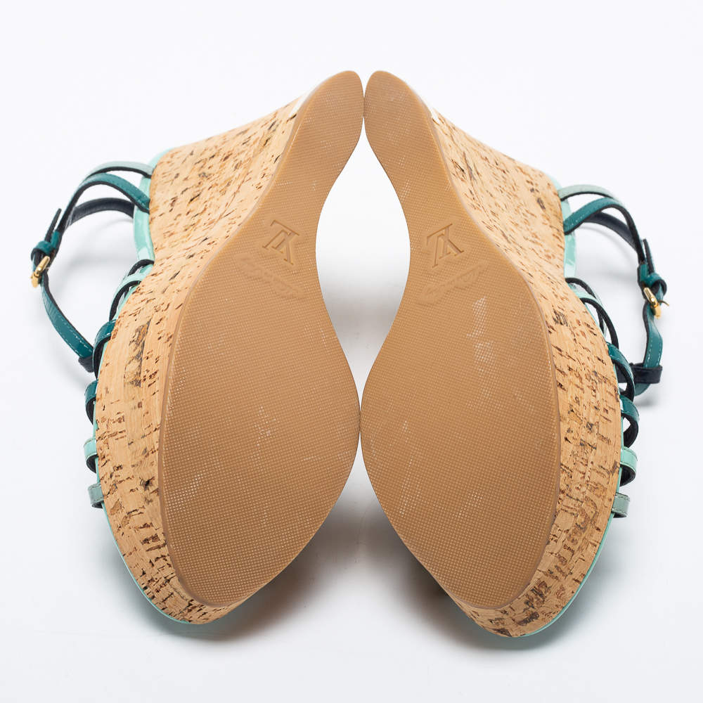 Louis Vuitton Straw Sandals for Women