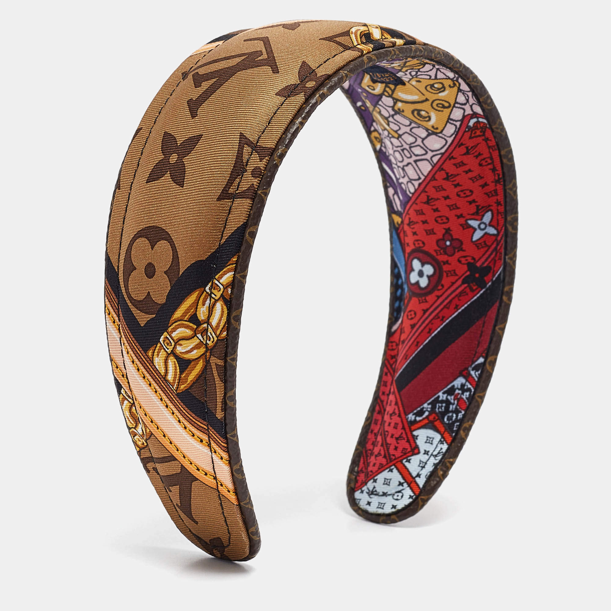Louis Vuitton Brown Be Mindful Monogram Headband