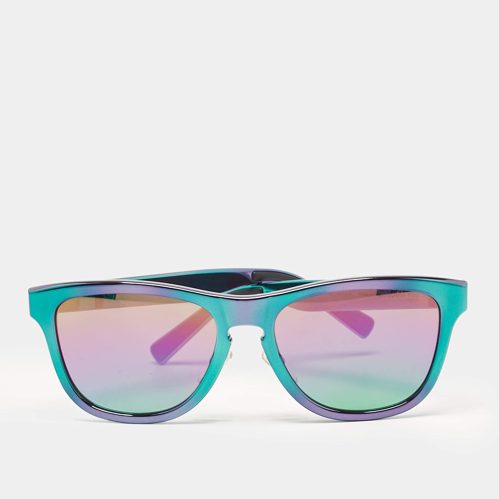 Louis Vuitton Multicolor Aluminum Z0998U Wayfarer Sunglasses