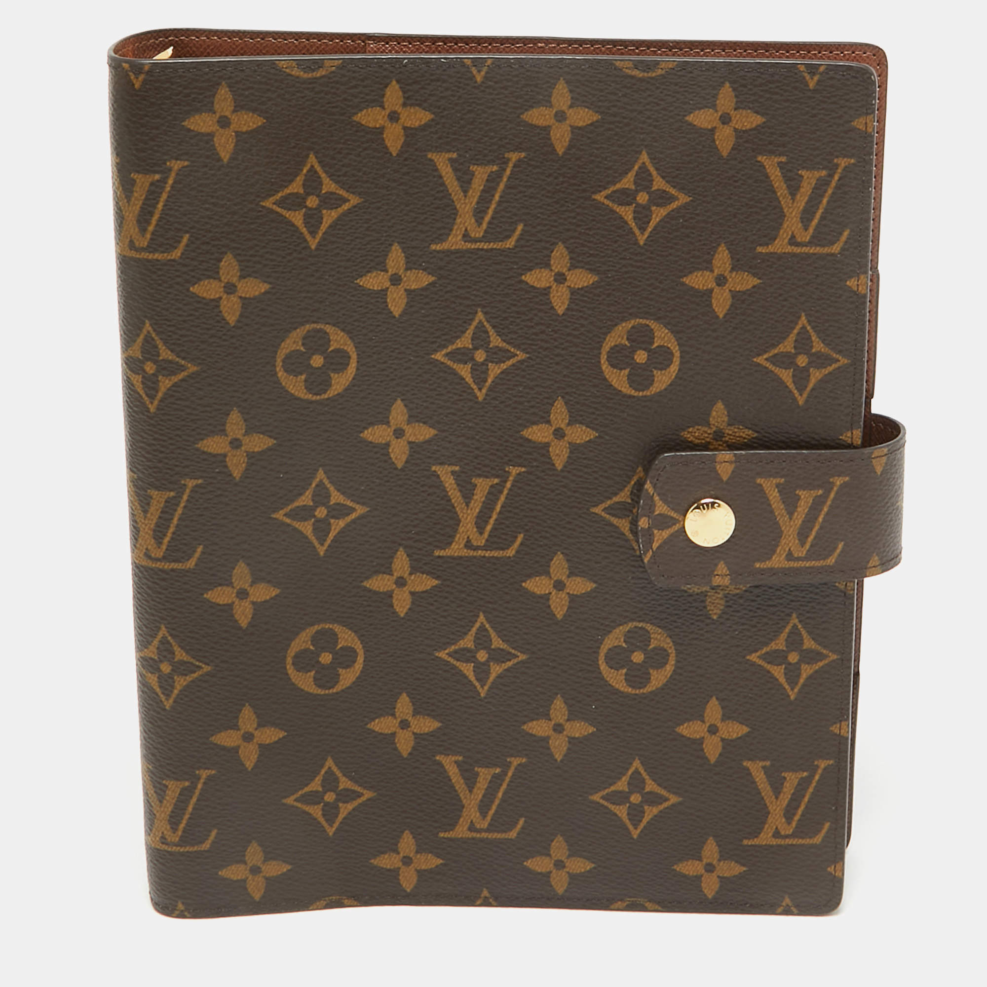 Louis Vuitton Monogram Canvas Large Ring Agenda Cover