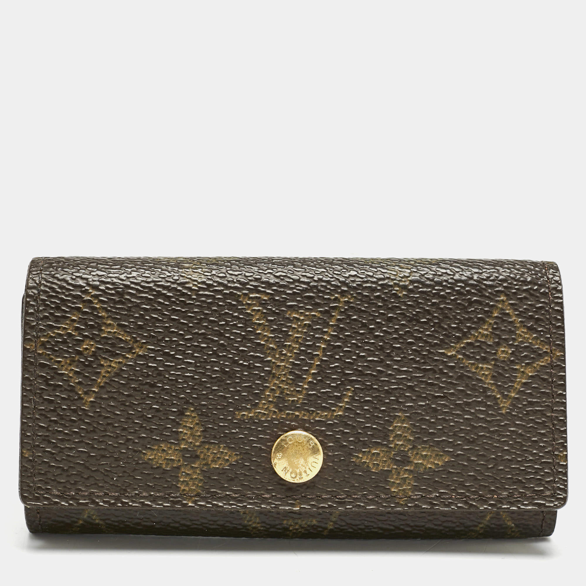 Louis Vuitton Monogram Canvas 4 Key Holder