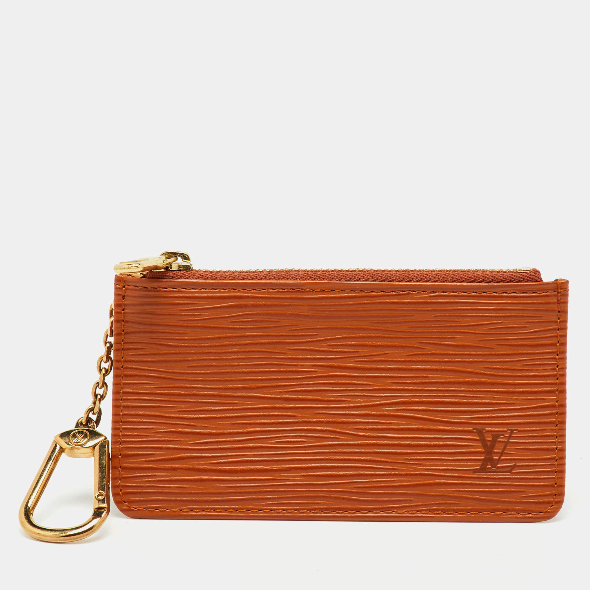 Louis Vuitton Cipango Gold Epi Leather Key Pouch