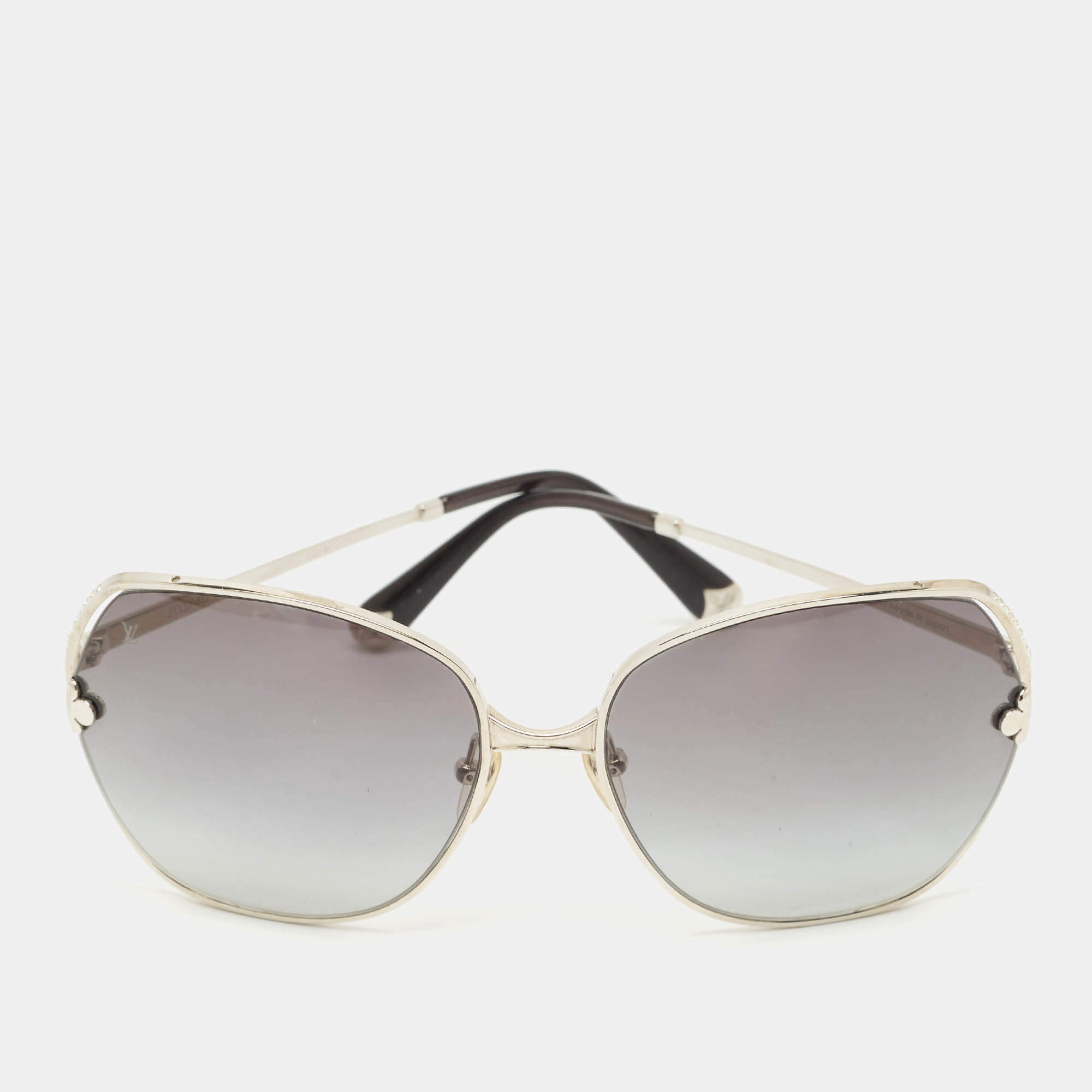 Louis Vuitton Grey Gradient Z0374U Magnolia Oversized Sunglasses