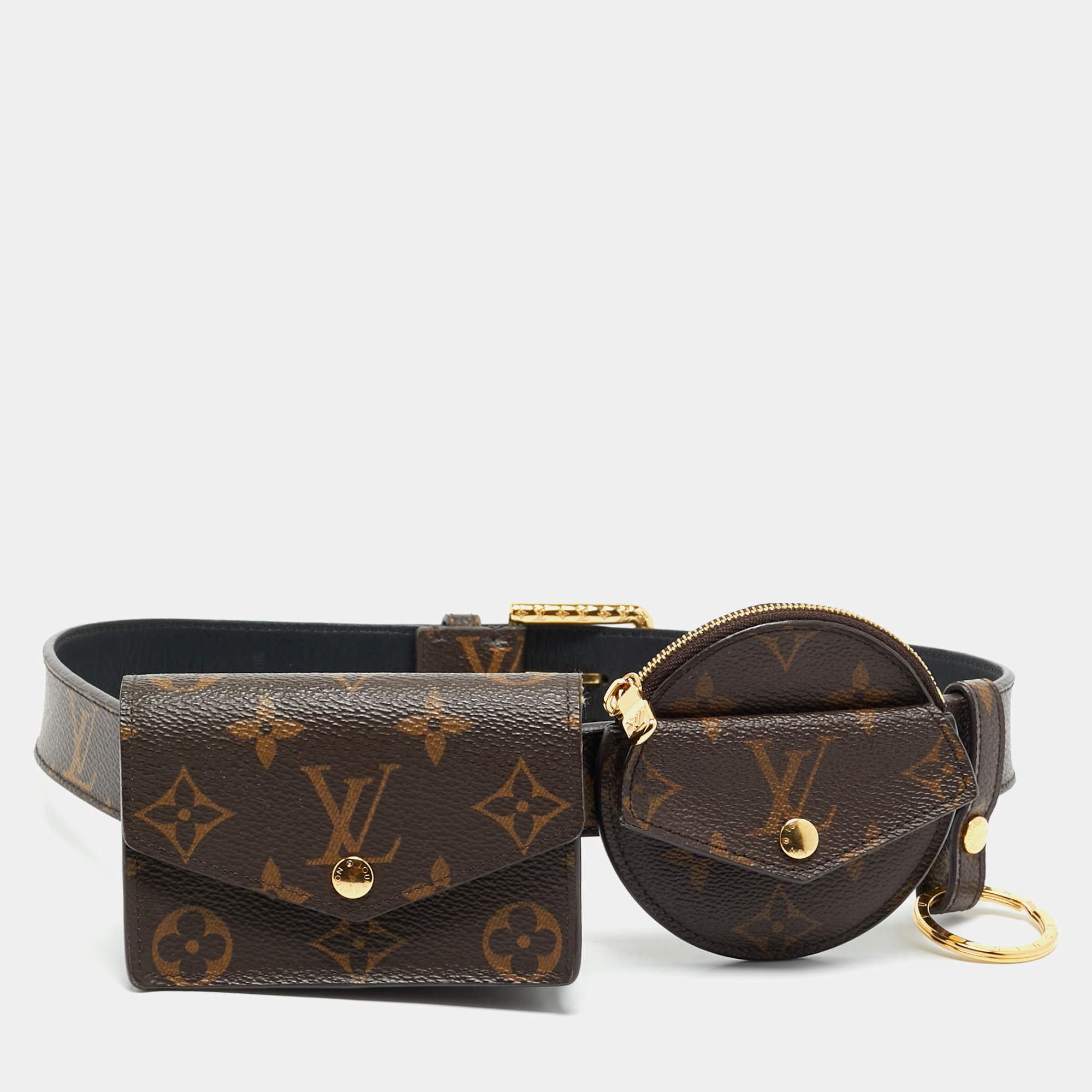 Louis Vuitton Monogram Canvas Daily Multi Pocket 30mm Belt