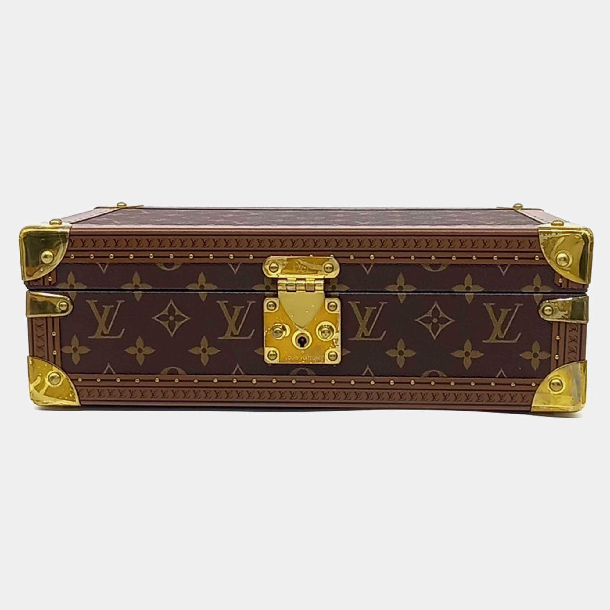 Pre Owned Louis Vuitton Monogram 8 Watch Case