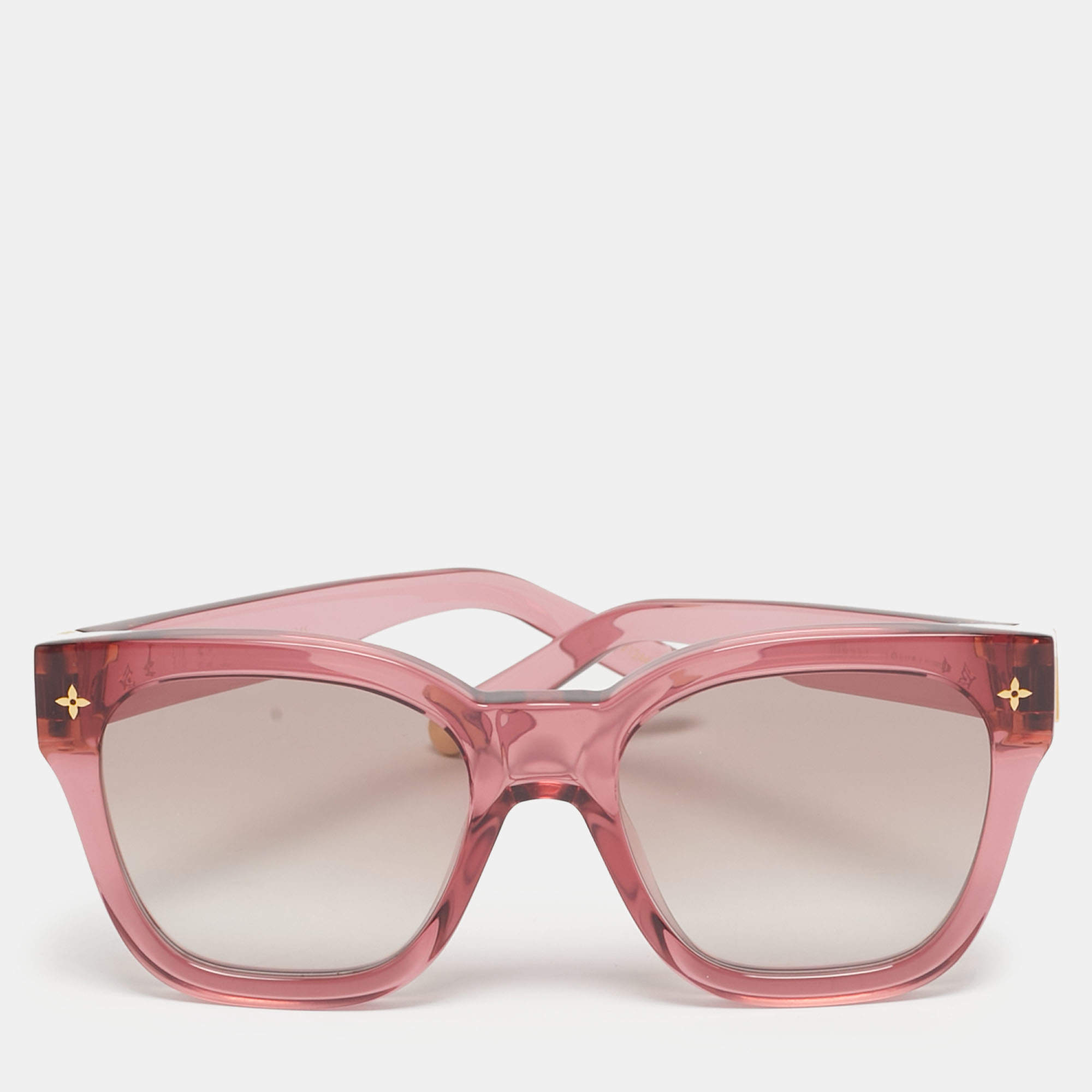 مملوكة مسبقًا Louis Vuitton Pink Gradient Z2412U My Monogram Square Sunglasses