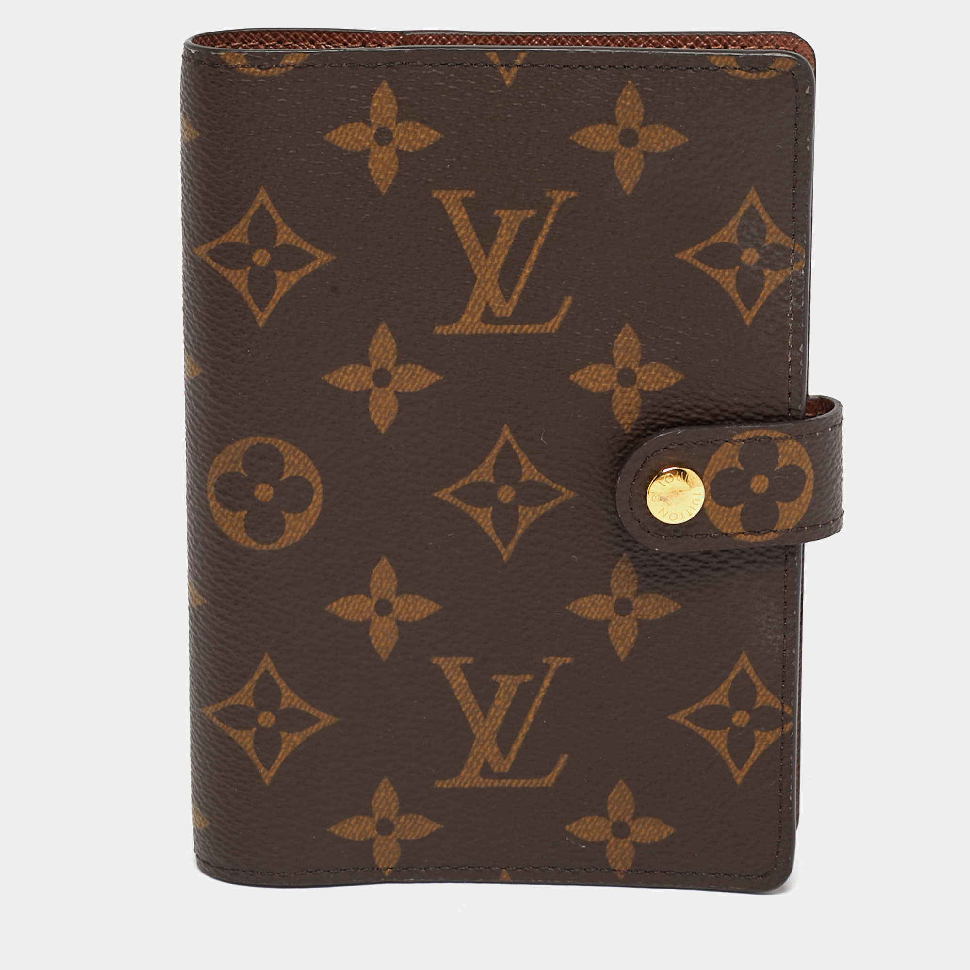 مملوكة مسبقًا Louis Vuitton Monogram Canvas Small Ring Agenda Cover