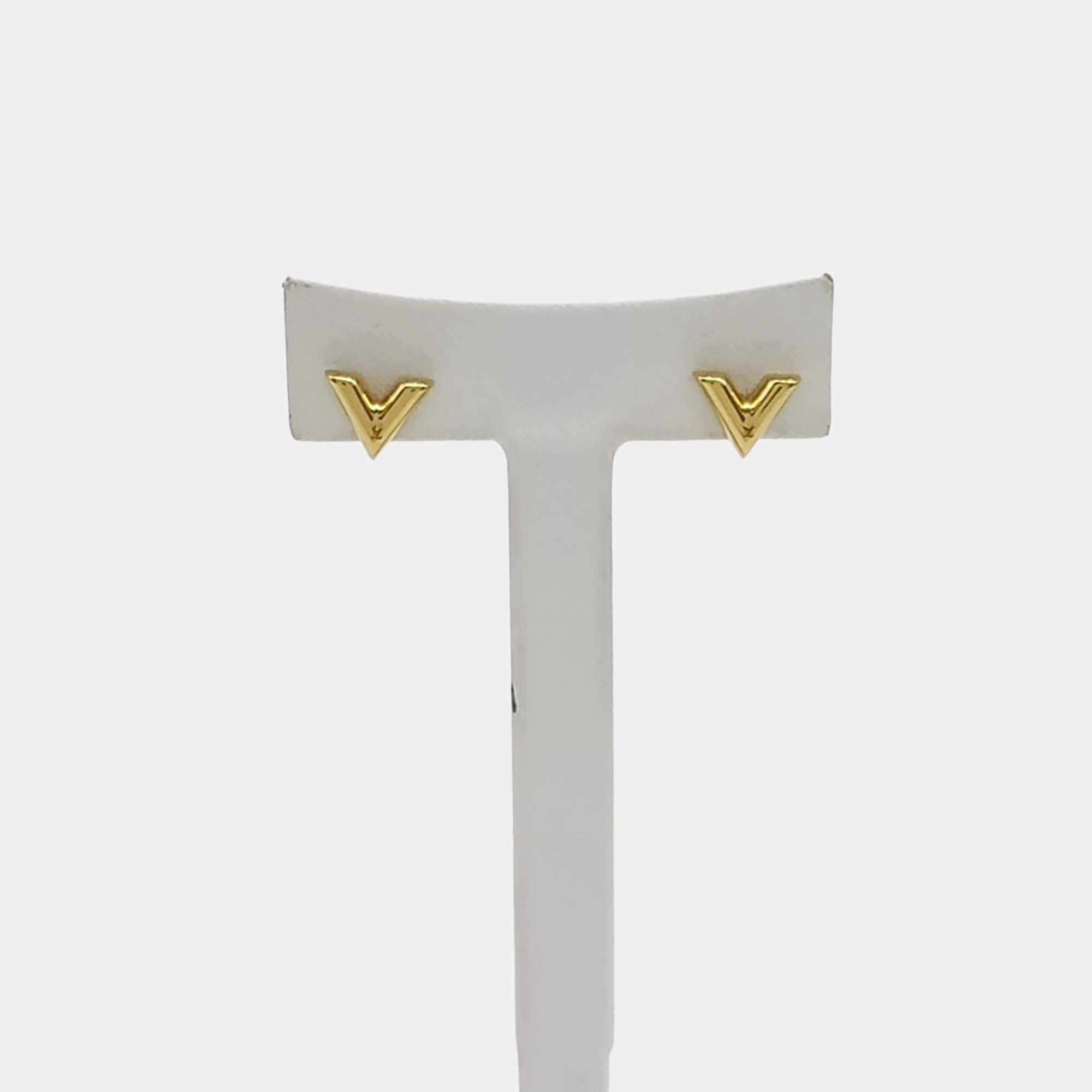 Pre Owned Louis Vuitton Essential V Earrings
